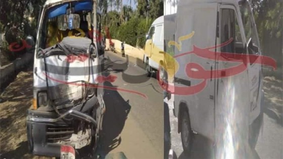 بالأسماء .. مصرع وإصابة 3 أشخاص تصادم سيارتين بطريق المريوطية فى البدرشين