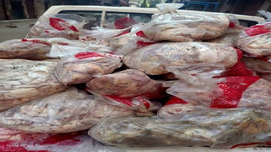 الجيزة: ضبط ٢٦ طن لحوم ودواجن غير صالحة للأستهلاك الأدمي بهذه الأحياء والمراكز