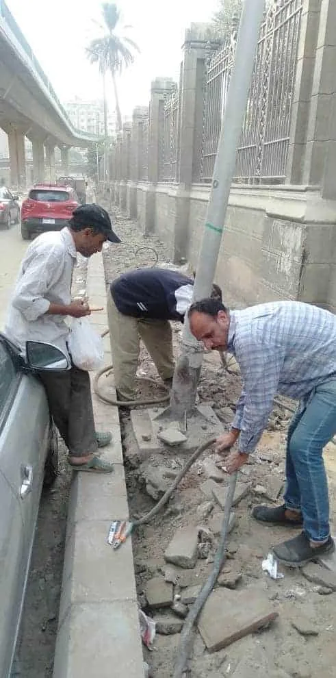 فرق عمل لمراجعة جميع المرافق بحى جنوب الجيزة