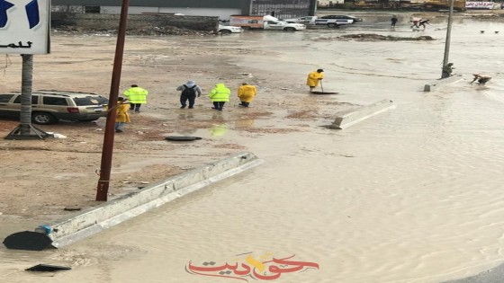 القابضة للمياه: استمرار تمركز السيارات والمعدات .. شفط تجمعات الأمطار التي سقطت صباح اليوم علي الإسكندرية