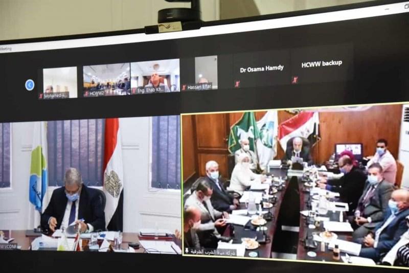الجمعيات العامة لشركات مياه الشرب الصرف الصحى تتخذ عدة قرارات هامة