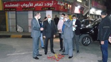 شاهد بالصور .. محافظ الجيزة يتفقد شارع المحطة بعد تطويره