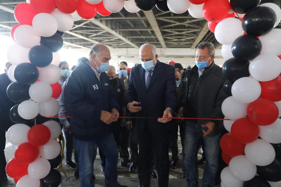 محافظ الجيزة يفتتح موقف سيارات السرفيس أسفل محور روض الفرج بالوراق