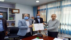 محطة مياه الخاشعة بكفر الشيخ تحصل على شهادة الجودة