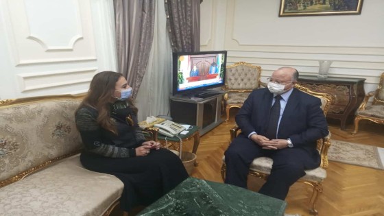 لبحث التطوير المؤسسي والتحول الرقمي .. محافظ القاهرة يجتمع بنائب وزير الاتصالات