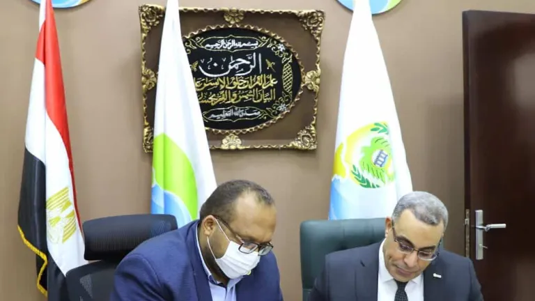 بروتوكول تعاون مياه اسيوط وبنك مصر لتحصيل الفواتير الكترونياً