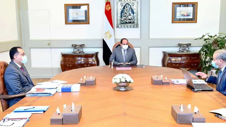 السيسى: يوجه بالإسراع في تحديث كافة جوانب منظومة المخابز.. يتابع مخطط تطوير شركتي "قها" و"إدفينا" للصناعات الغذائية