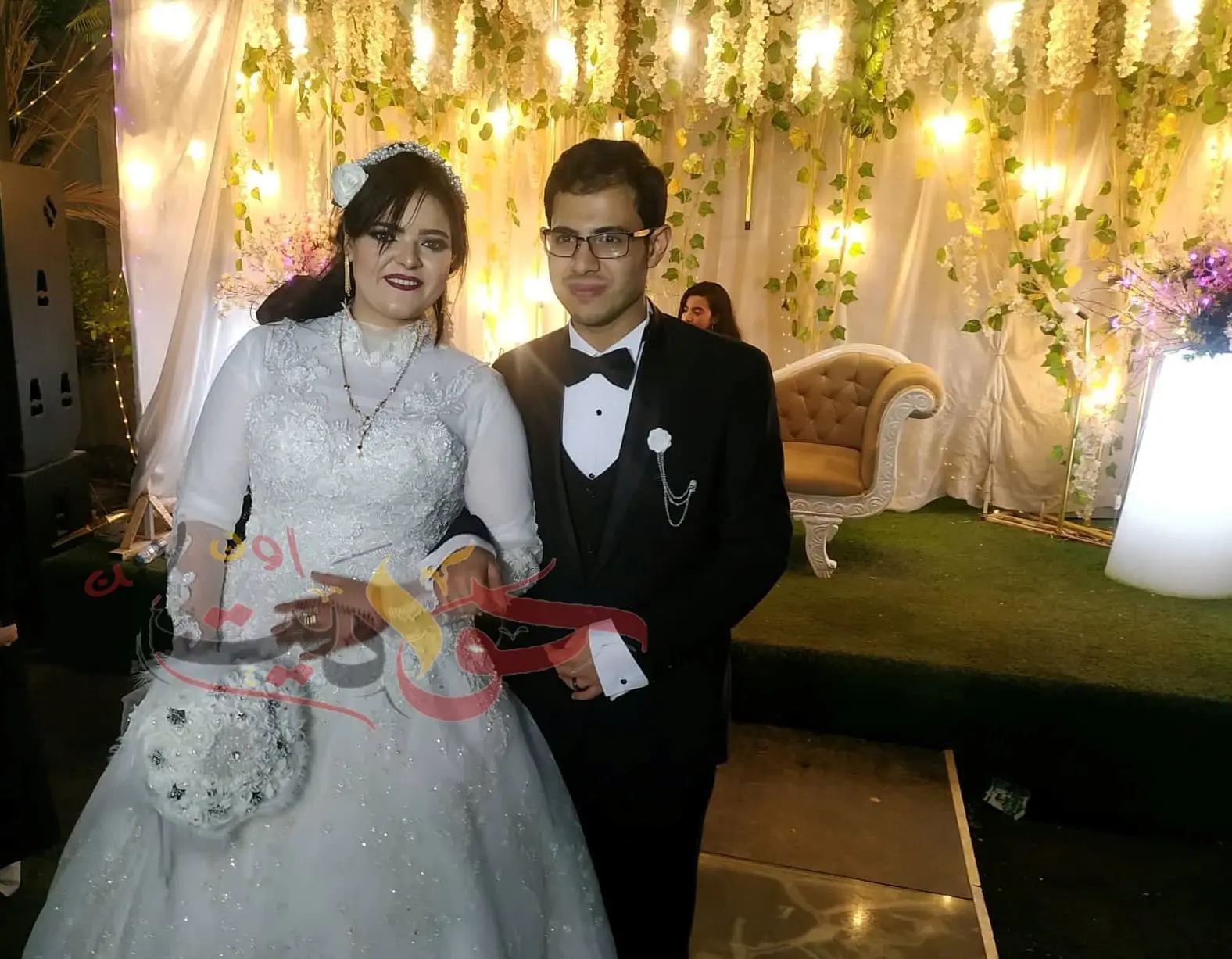 ألف مبروك الزفاف السعيد .. الدكتور أحمد اللهوانى على الدكتورة رضوى غنيم