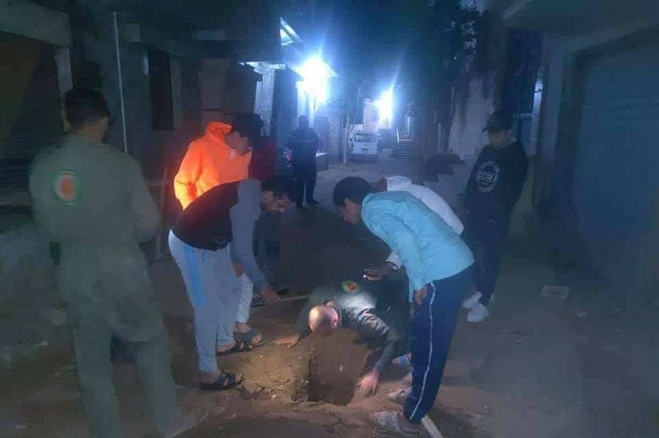 رئيس مدينة الحوامدية التمشيط مازال مستمراً .. لا صحة لوجود وفيات حتى الان بسبب تسريبات الغاز الطبيعى