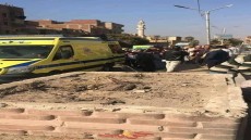 مصرع شاب إثر اصطدامه بسيارة فى البدرشين