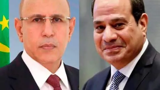 لهذه الأسباب .. السيسى يتلقى اتصالاً هاتفياً من نظيره الموريتانى