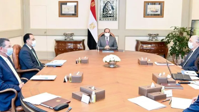 السيسى  يطلع علي مشروعات المزارع السمكية المستقبلية .. يوجه بتوفير عوامل النجاح لمشروعات الأمن الغذائي