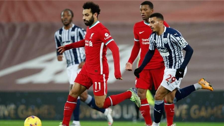 تعادل ليفربول مع وست بروميتش ألبيون .. تقييم صادم لأداء الفرعون المصرى من المواقع الانجليزية