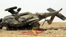 تحطم طائرة إسرائيلية في منطقة الجليل الأعلى