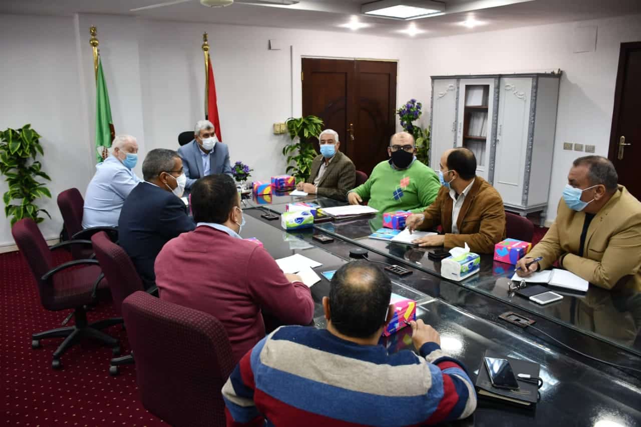 مياه المنيا : اجتماع مع برنامج الوكالة الأمريكية للدعم المؤسسى IWSSTA