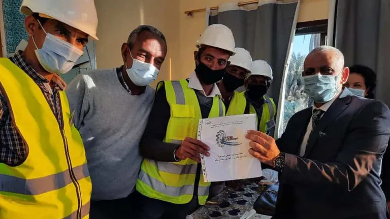 للمرة الثالثة التوالى .. محطة مياه نجع عليقي بمركز قفط تحصل علي "شهادة الجودة"