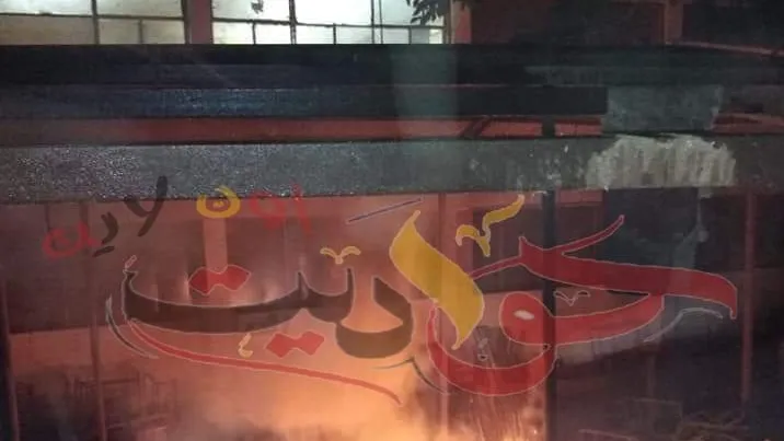 الحماية المدينة : إخماد حريق محدود خلف إدارة الحوامدية التعليمية (صور)