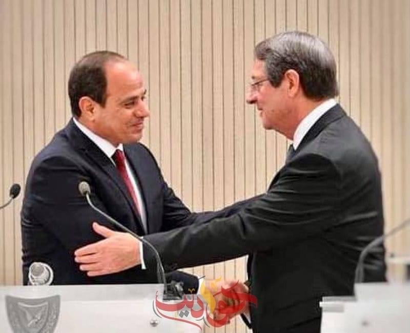هاتفياً .. الرئيس السيسى يتشاور مع نظيره القبرصى بشأن العلاقات الثنائية والقضايا الاقليمية