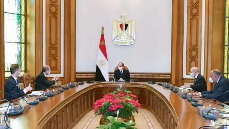 لتغيير حال المنطقة للأفضل .. السيسى يشدد على أن تسوية القضية الفلسطينية