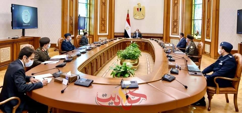 لزيادة الرقعة الزراعية .. السيسى يتابع المشروع القومي “مستقبل مصر”