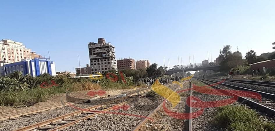 مصرع شاب أسفل عجلات القطار فى الحوامدية