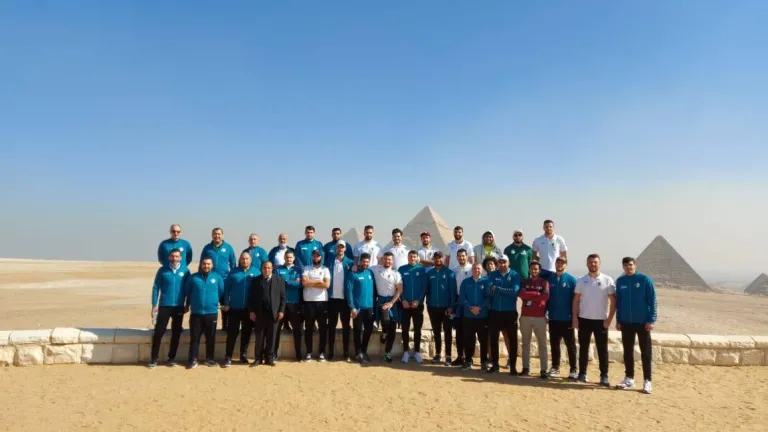 الهرم يستقبل عدد من منتخبات كرة اليد المشاركة في بطولة كأس العالم