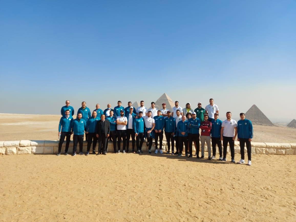 الهرم يستقبل عدد من منتخبات كرة اليد المشاركة في بطولة كأس العالم