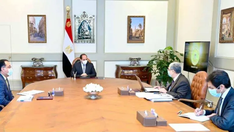 الرئيس السيسى يوجه بتطوير البنية الأساسية الكهربائية في قرى الريف المصري