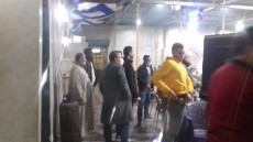 غلق ملاهي مخالفة تجمع الأطفال ورفع المخالفات من المحلات والشيش من المقاهي بالصف