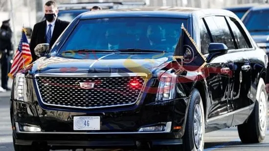 شاهد .. سيارة جو بايدن الجديدة "الوحش" .. ننشر معلومات لا تعرفها منها انها مضادة للمفرقعات والأسلحة الكيماوية
