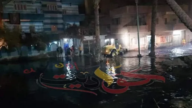 عاجل لمحافظ الجيزة : "توسونامى البدرشين" يُغرق قرية الطرفاية بالمياه .. الأهالى انقذنا ياريس