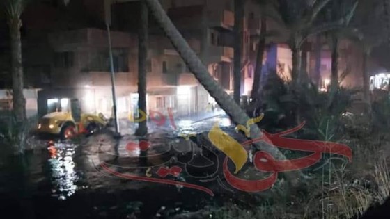 قطع الكهرباء عن قرية الطرفاية حفاظا على المواطنين