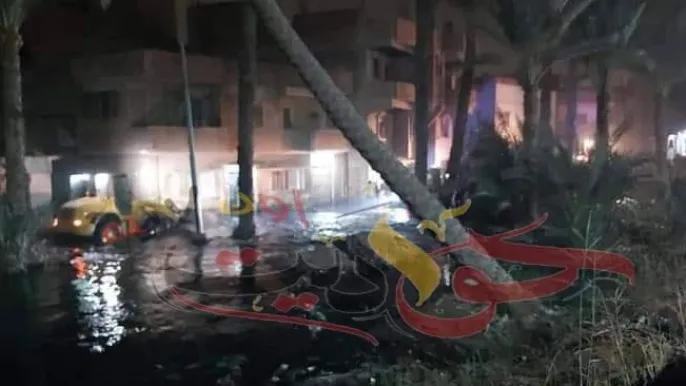 قطع الكهرباء عن قرية الطرفاية حفاظا على المواطنين