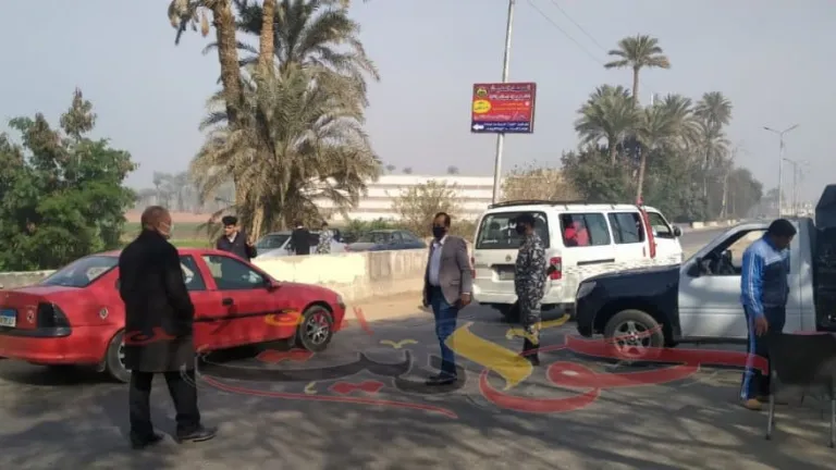 لعدم إرتداء الكمامه .. أبو شنب تحرير 125 محضر غرامة فورية فى البدرشين