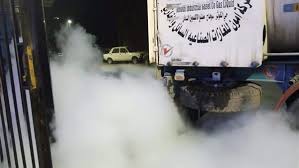 الصور الأولى لانفجار تانك أكسجين أمام مستشفى نجع حمادي بقنا