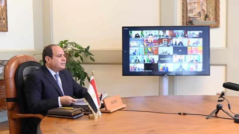 الرئيس السيسى يشارك فى أعمال الدورة العادية الـ٣٤ لمؤتمر قمة الاتحاد الإفريقي