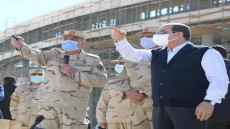 خلال جولته بالعاصمة الادارية الجديدة .. السيسى يوجه بالالتزام بضوابط معايير الانشاء الهندسية