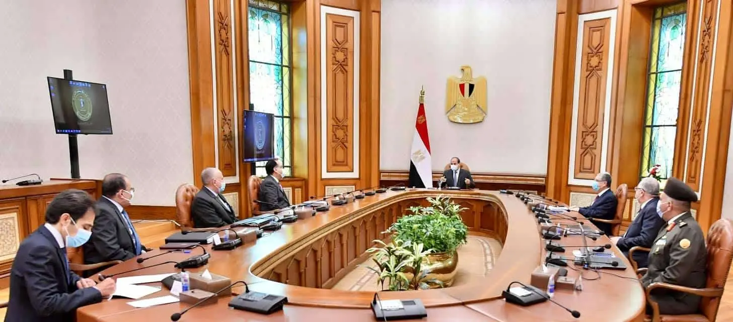 الرئيس السيسى يشدد على التنسيق والتكامل بين جهات الدولة لتنفيذ المشروع القومي لتنمية وسط وشمال سيناء