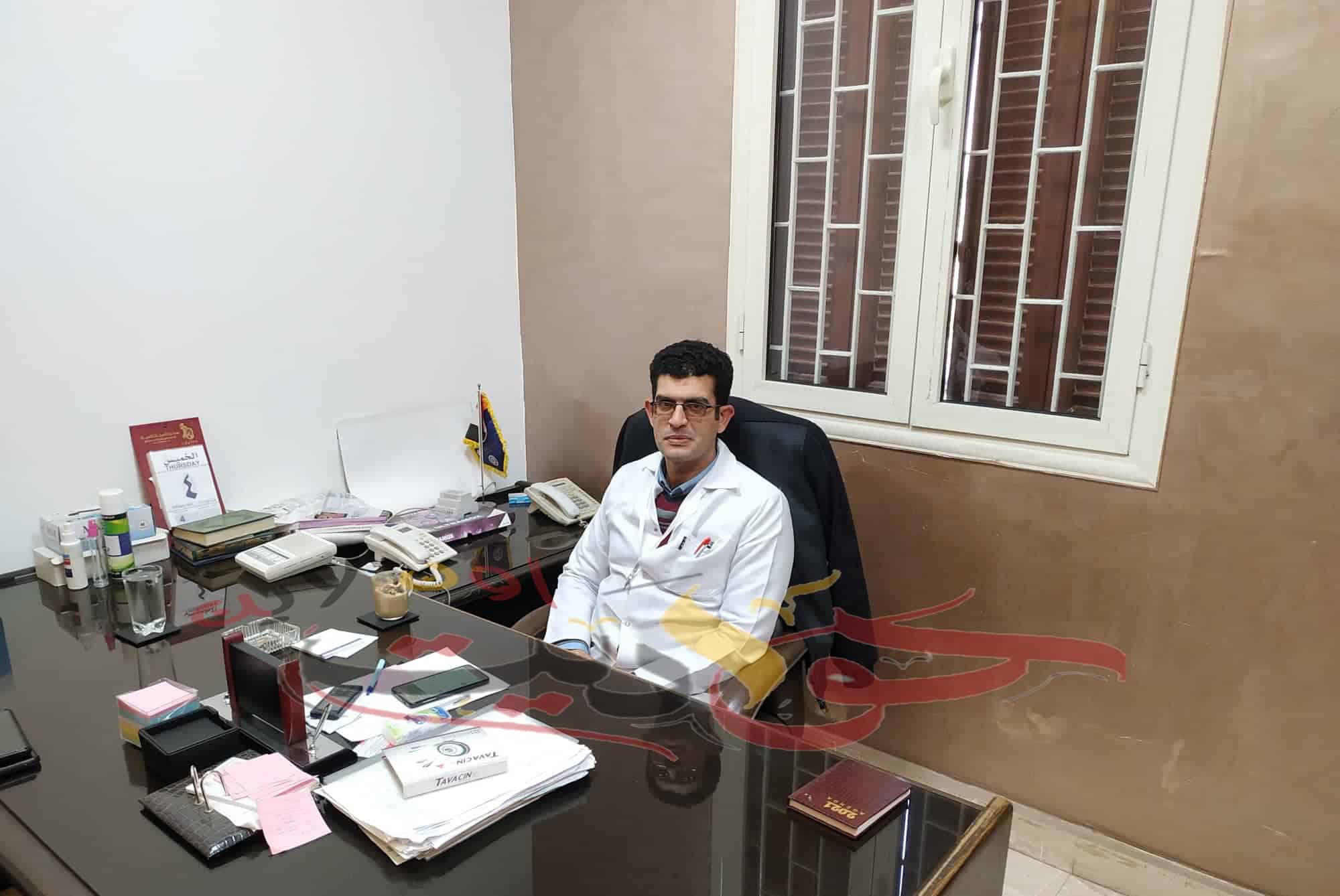 الدكتور ضياء عبد المولى مدير المستشفى