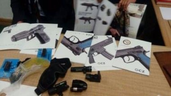 المعمل الجنائى يحدد مصير صاحب مصنع طوب ضبط بحوزته أسلحة نارية فى البدرشين