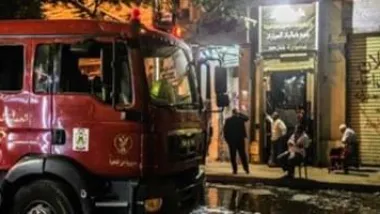 السيطرة على حريق داخل منزل فى حلوان وإصابة طفلتين