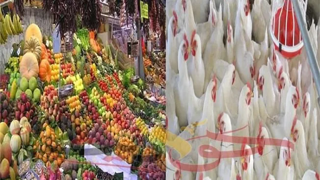 اسعار الدواجن واللحوم والأسماك والفاكهة اليوم الجمعة 5 فبراير 2021 فى سوق العبور