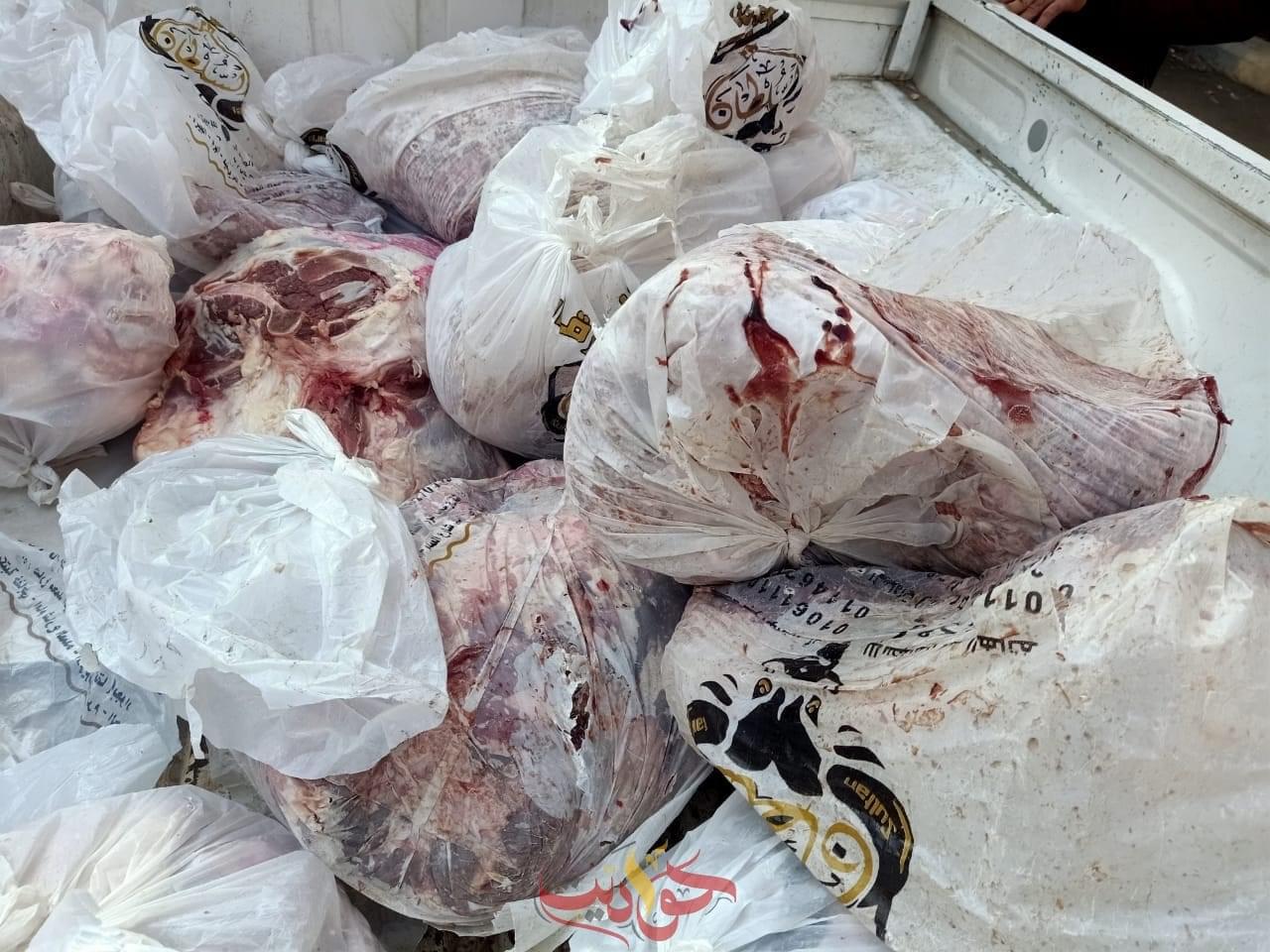 ضبط 31 طن لحوم ودواجن وكبدة وأسماك غير صالحة للإستهلاك الادمي فى الجيزة .. منها البدرشين