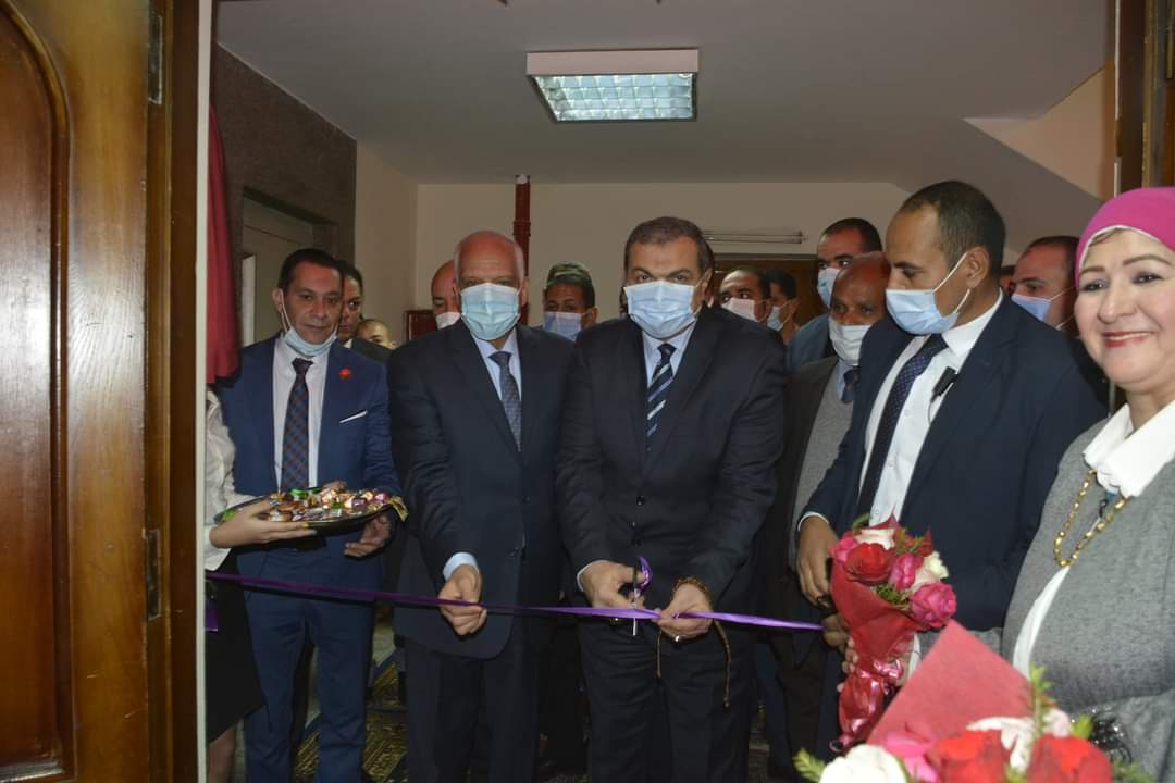 سعفان وراشد يفتتحان مقر إتحاد نقابات عمال مصر بالجيزة