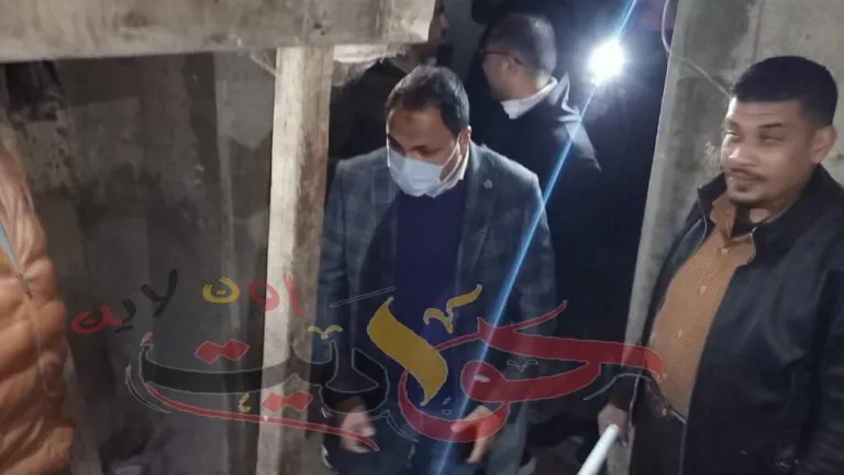 شاهد بالصور .. رئيس مركز ومدينة أبو النمرس يحبط محاولة تنقيب عن آثار فى قرية ترسا