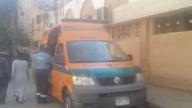 بالاسماء .. اصابه 3 أشخاص في حادث تصادم سيارة بعمود إنارة بمركز مطاي محافظه المنيا