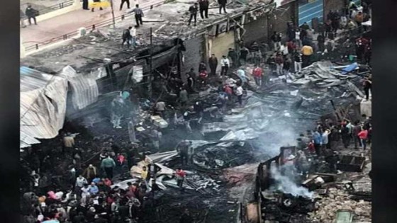 نشوب حريق في أكشاك محطة قطارات الزقازيق.. الحماية المدينة تدفع بـ 10 سيارات لتتمكن من الاخماد دون خسائر بشرية