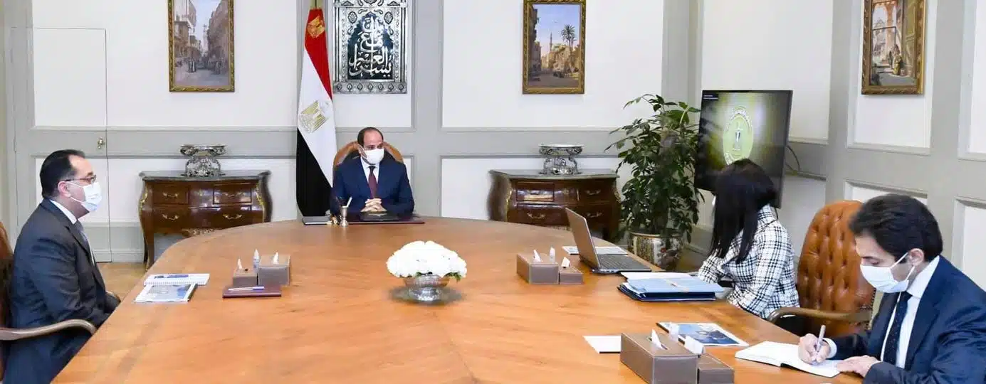 الرئيس السيسى يتابع جهود وزارة التعاون الدولي