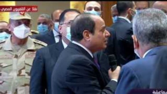 بالفيديو ..السيسى: يوجه الشكر للعاملين بقناة السويس فى التعامل مع حادث السفينة الجانحة .. اثبتم خبرتكم وقدرتكم الكبيرة للعالم