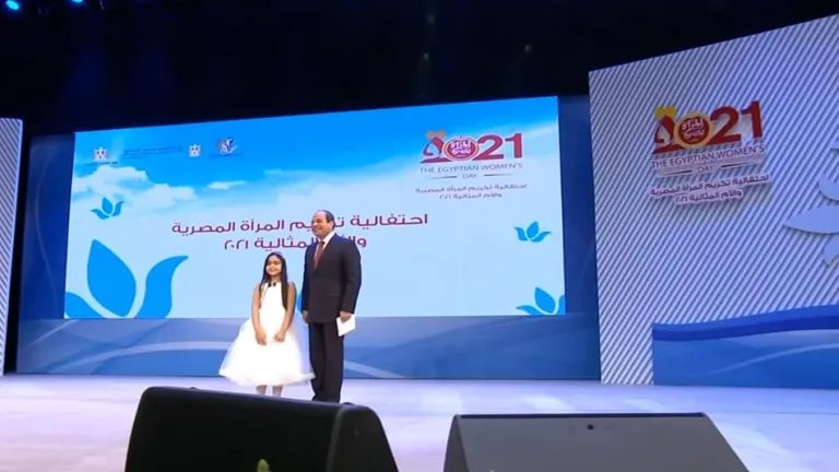 جابر الخواطر .. الرئيس السيسى يحقق حلم الطفلة مايا